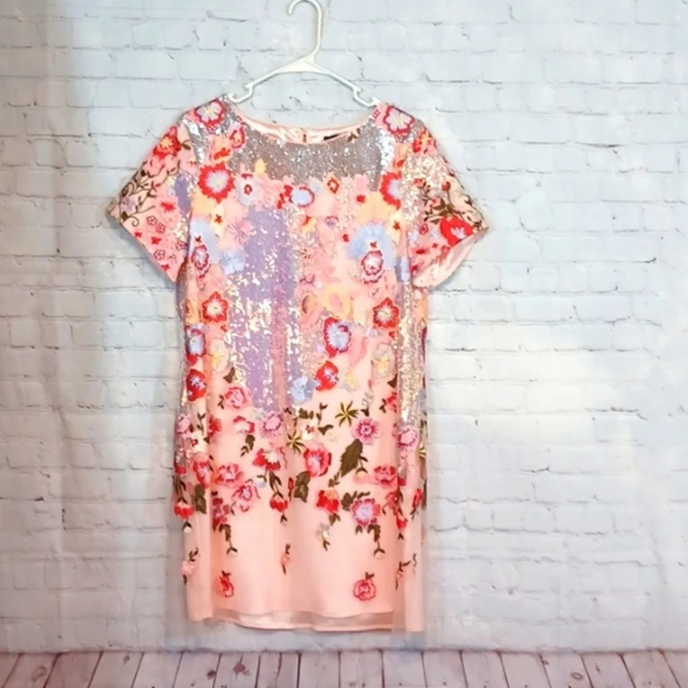 Eva Franco Sequin‎ Colorful  Woman's NWT Dress sz 8  299.00 Retail